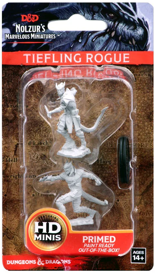 Dungeons & Dragons: Nolzurs Marvelous Miniatures: Tiefling Rogue (male) 73338